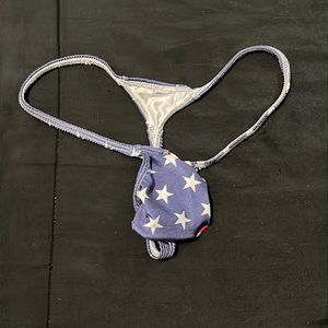 Men’s Patriotic Bulge Thong